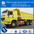 China dump truck HOWO sand tipper truck for sale special truck for export to uganda